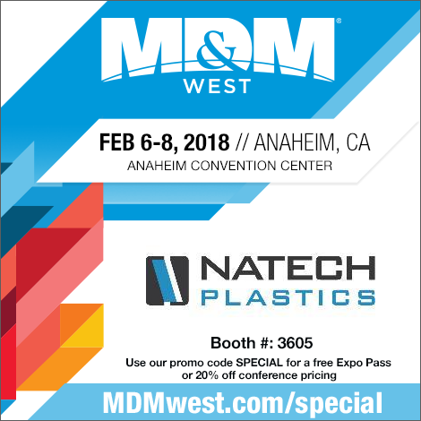 Visit the Natech Booth at MDM West 2018