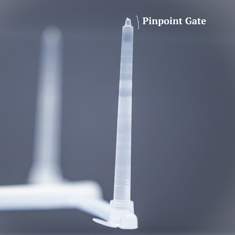 pinpoint gate plastic injection molding
