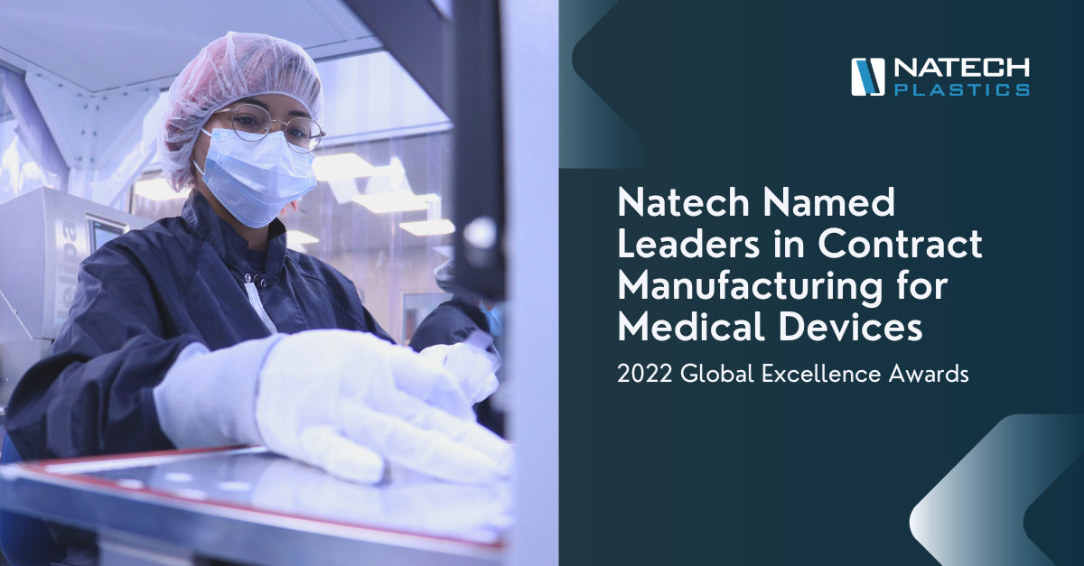 Natech Recognized as Leaders in Contract Manufacturing for Medical Devices - Global Excellence Awards