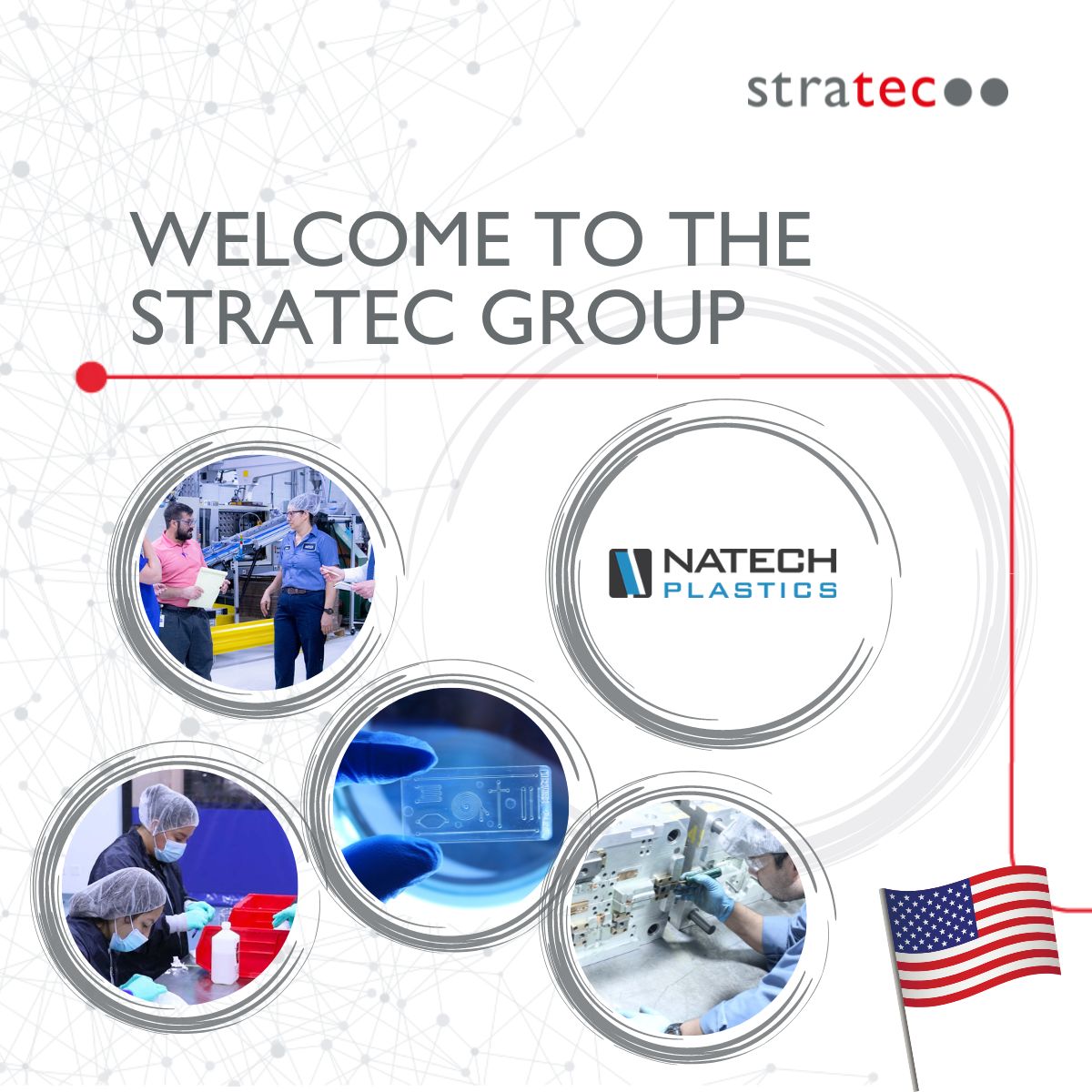 STRATEC Expands USA Presence by Acquiring Natech Plastics